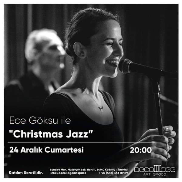 Ece Göksu ile ''Christmas Jazz'' resmi